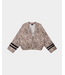 Alix the Label Sporty animal jacket animal – comfortabele dames jas met opvallende animal print en moderne sportieve pasvorm