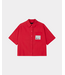 Alix the Label Short sleeve blouse light red
