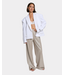Alix the Label Shiny pant silver – eye-catching women’s trousers with a shiny finish and modern comfortable fit