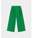 Alix the Label Flowy wide pant bright green – luchtige dames broek met wijde pasvorm en moderne vloeiende uitstraling