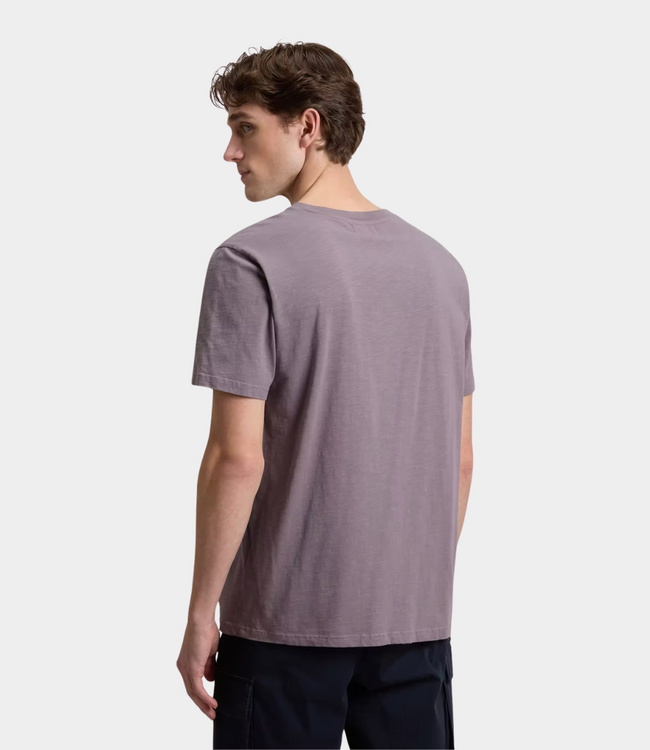 Woolrich Slub logo T-shirt shark – men’s cotton T-shirt with comfortable fit