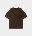 Alix the Label Alix tee dress brown – comfortabele dames jurk met T-shirt pasvorm en moderne casual uitstraling