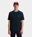 Woolrich Slub logo T-shirt melton blue – men’s cotton T-shirt with comfortable fit