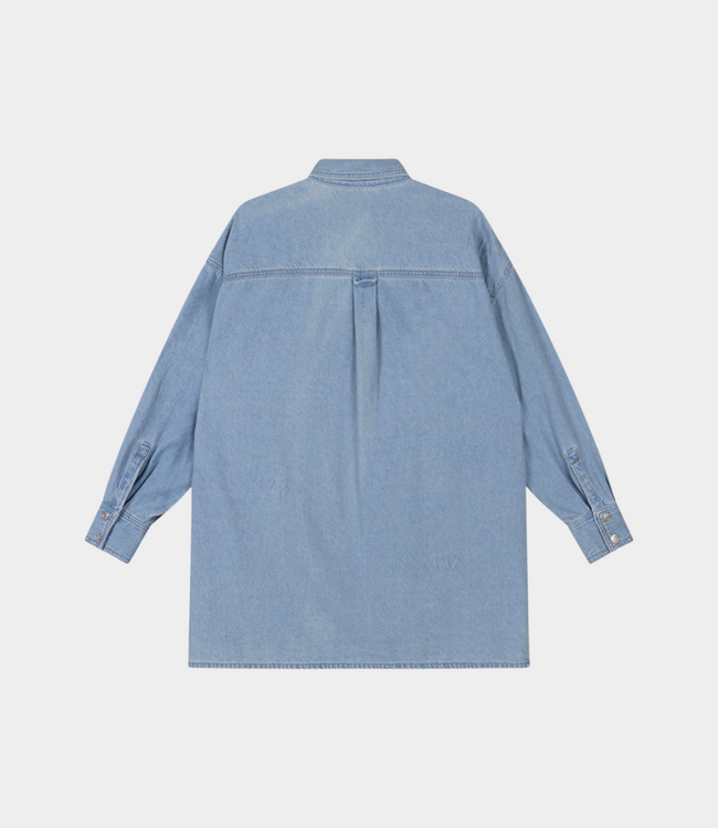 Alix the Label Denim blouse light blue denim – stylish women’s blouse in light denim with a comfortable modern fit