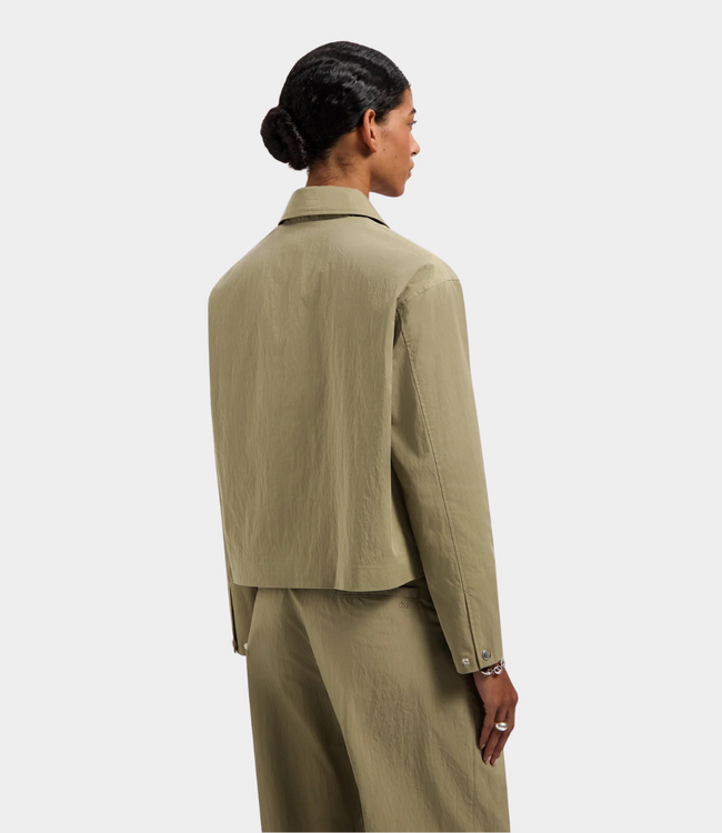 Olaf Zip-up jacket treehouse – lichtgewicht dames jas met ritssluiting en comfortabele pasvorm