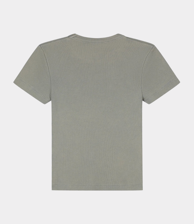 Olaf Essential washed T-shirt tradewinds – dames T-shirt van katoen met comfortabele pasvorm