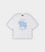 Alix the Label Tee soft white – comfortable women’s T-shirt with a minimalist look and modern fit