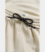 Karen By Simonsen Kbfelia pants stone stripe – lightweight women’s pants with stripe pattern and relaxed fit