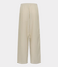 Karen By Simonsen Kbfelia broek stone stripe – luchtige dames broek met streeppatroon en comfortabele pasvorm