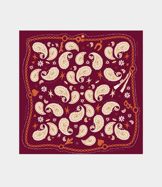 Bonnie Studios Farm scarf Burgundy