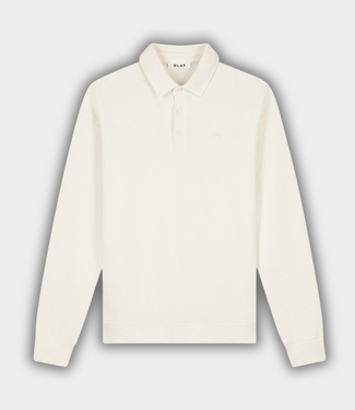 Olaf Signature oversized polo offwhite