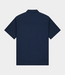 Olaf Seersucker camp shirt navy – lightweight men’s short sleeve shirt with relaxed fit