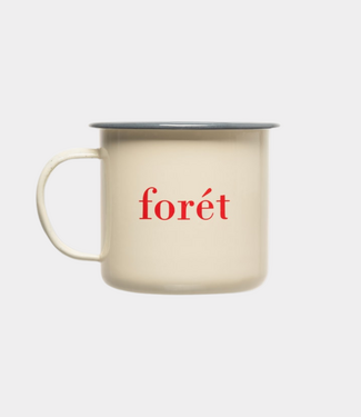 Foret Bean enamel mug cloud
