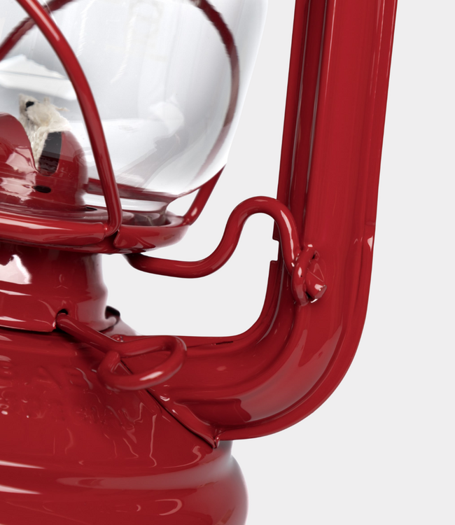Foret x Feuerhand Lantern Red – Premium Red Hurricane Lantern