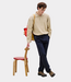 Foret Clay Twill Pant Navy – Regular Fit Twill Trousers by Forét