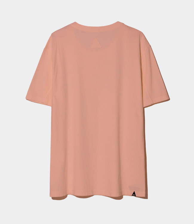 Denham Scissor tee jc pink sand – comfortabel heren T-shirt met moderne casual uitstraling en minimalistisch design