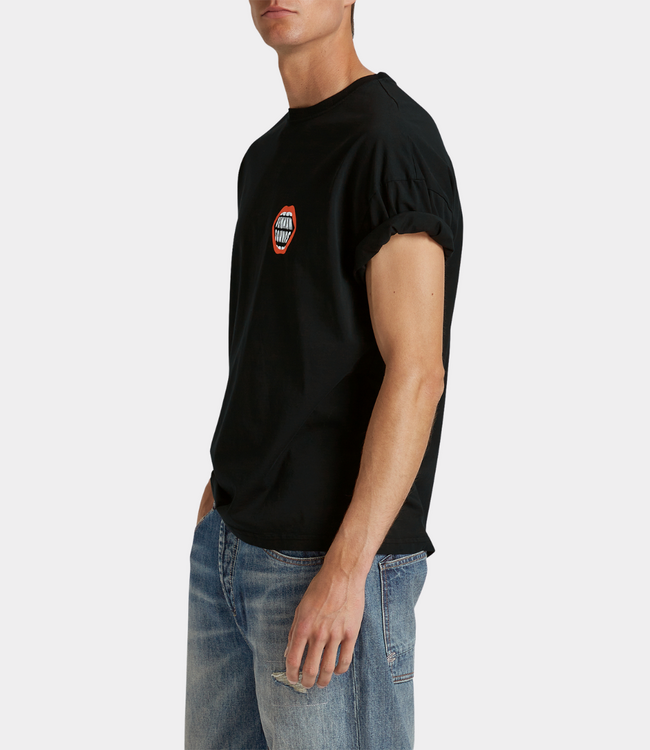 Denham Mason graphic tee lwj black – comfortable men’s T-shirt with graphic design and a modern streetwear look
