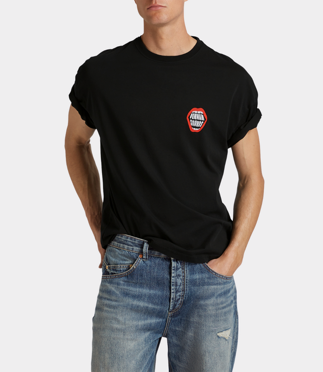 Denham mason graphic tee lwj black