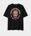 Denham Mason graphic tee lwj black – comfortabel heren T-shirt met graphic design en moderne streetwear uitstraling
