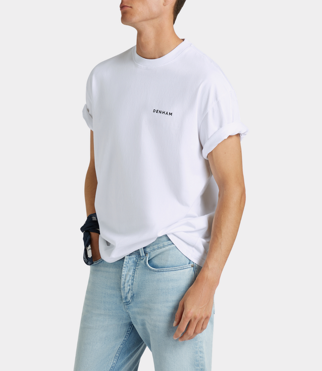 Denham yatai graphic tee lwj white