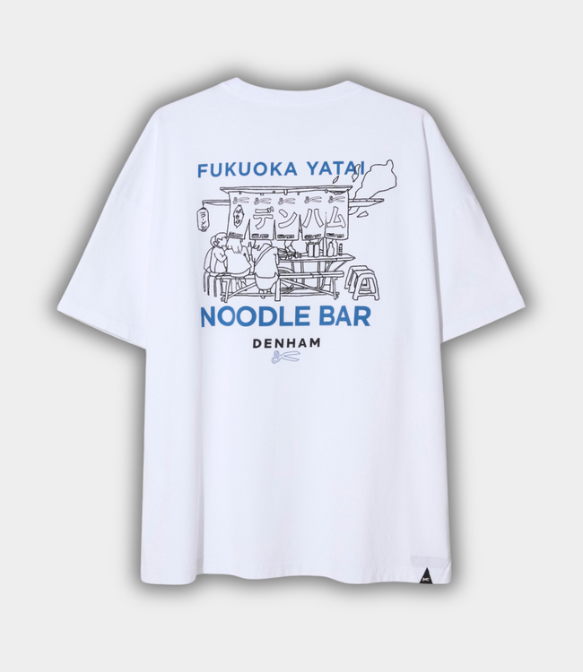 Denham yatai graphic tee lwj white