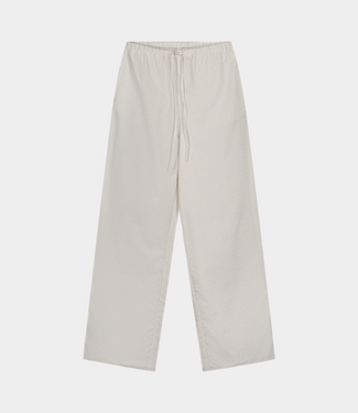 Olaf stripe drapey pants offwhite/treehouse