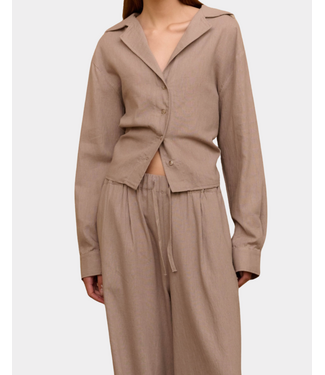 Club L'avenir Oceane'cl blouse taupe