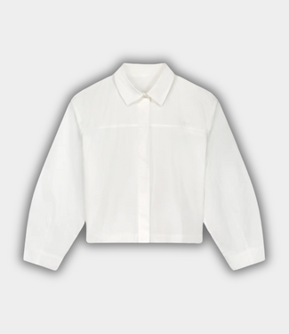 Olaf Retro logo boxy shirts optical white