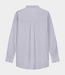 Olaf Striped oversized T-shirt offwhite purple – women’s oversized cotton T-shirt with relaxed fit