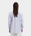 Olaf Striped oversized T-shirt offwhite purple – women’s oversized cotton T-shirt with relaxed fit