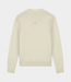 Olaf Gebreide crewneck offwhite – heren trui van katoen met comfortabele pasvorm