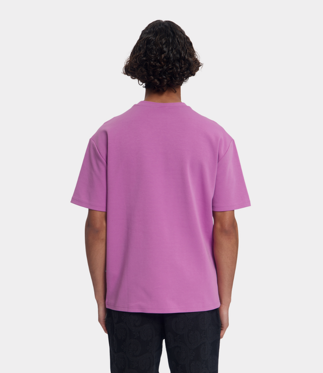Law of the Sea displace artwork tee mulberry