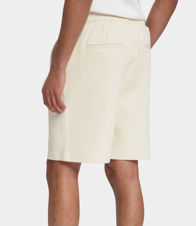Law of the Sea samudra structured shorts almond milk