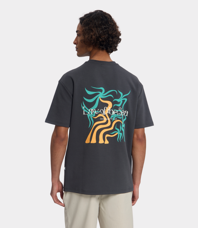 Law of the Sea palm sway artwork tee phantom