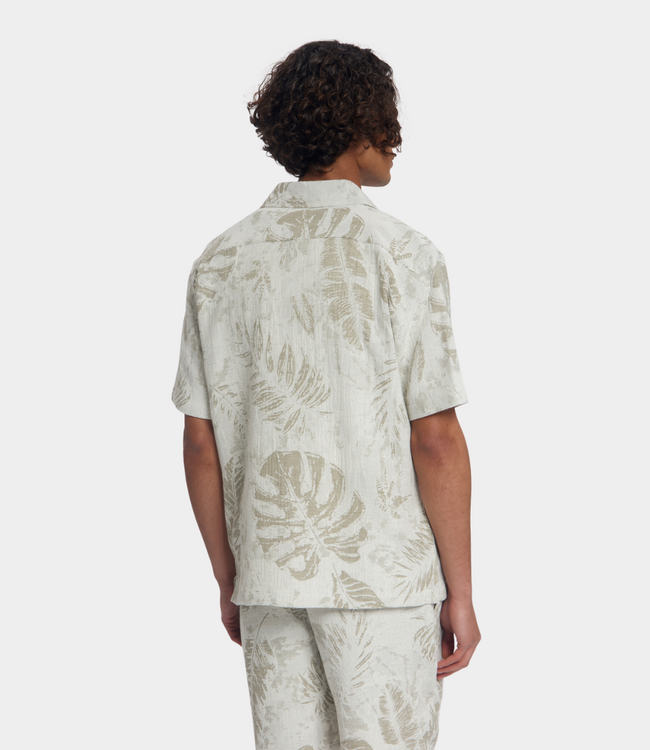 Law of the Sea thalassa jacquard shirt tea