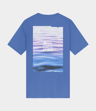 Law of the Sea Gulf stream artwork tee dutch blue