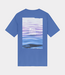 Law of the Sea Gulf stream artwork tee dutch blue