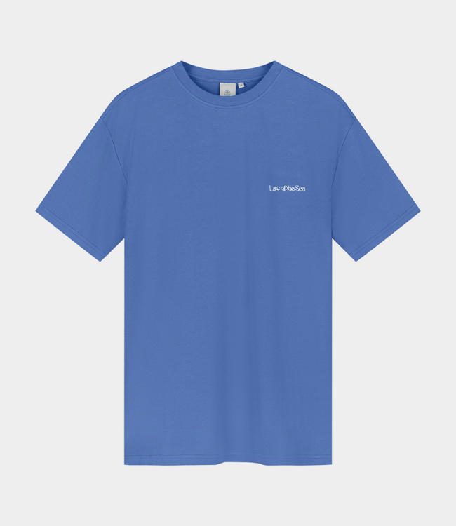 Law of the Sea Gulf stream artwork tee dutch blue