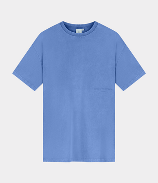 Law of the Sea aqualis garment dyed t-shirt dutch blue