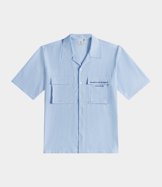 Law of the Sea coralyn seersucker striped shirt nantucket breeze