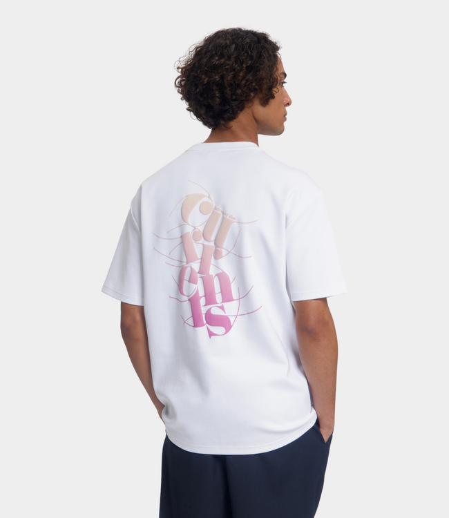 Law of the Sea currents artwork tee bright white