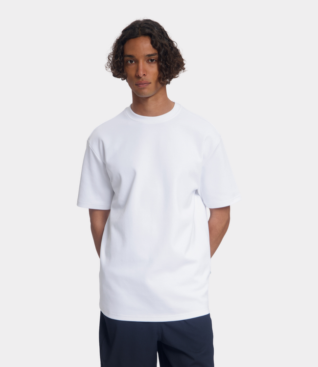 Law of the Sea currents artwork tee bright white