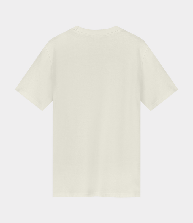 Law of the Sea law tee logo tee almond milk