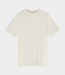 Law of the Sea law tee logo tee almond milk