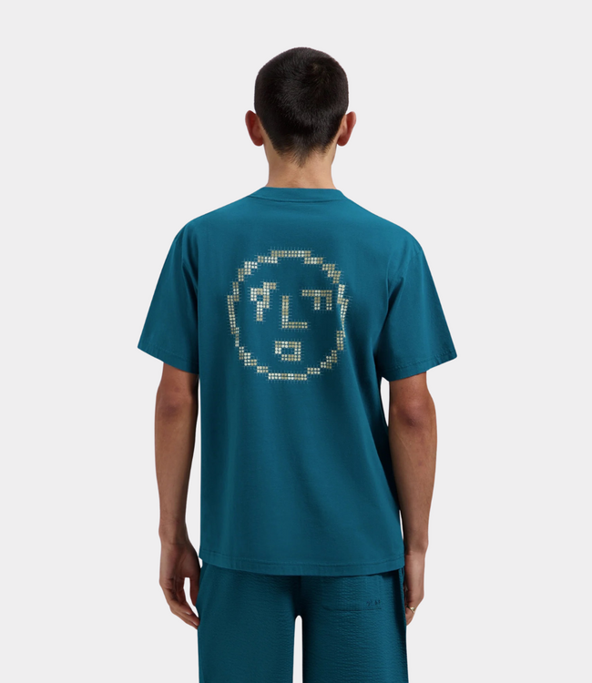 Olaf Men’s teal T-shirt – casual shirt with a soft feel and comfortable fit