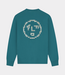 Olaf Men’s teal sweater – casual crewneck with a soft feel and comfortable fit