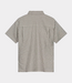 Olaf Heren boxy shirt grijs melange – casual short sleeve blouse met comfortabele pasvorm