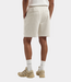 Law of the Sea Heren sweat short off white melange – casual korte broek met zachte stof en comfortabele pasvorm
