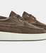 Nubikk Heren bootschoenen donkergrijs suède – casual yacht schoenen met comfortabele pasvorm