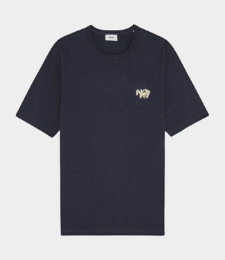 NN.07 adam app tee deep navy
